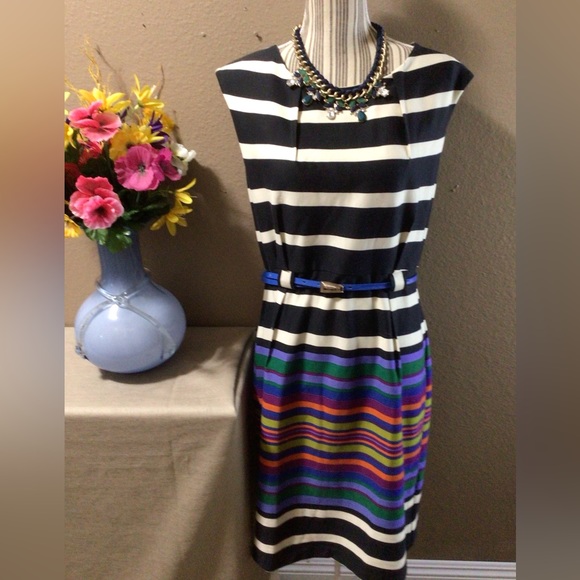 Emma & Michele Dresses & Skirts - EMMA AND MICHELE STRIPE DRESS